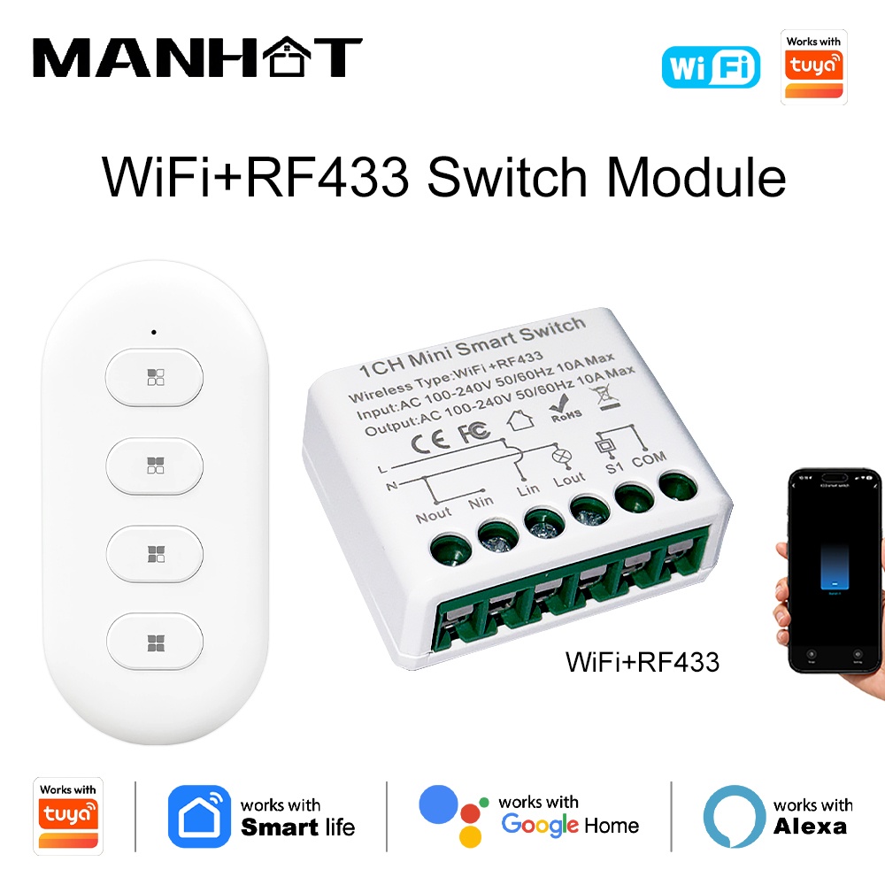 Умные выключатели света Tuya W – обзор и цена Home Automation Diy