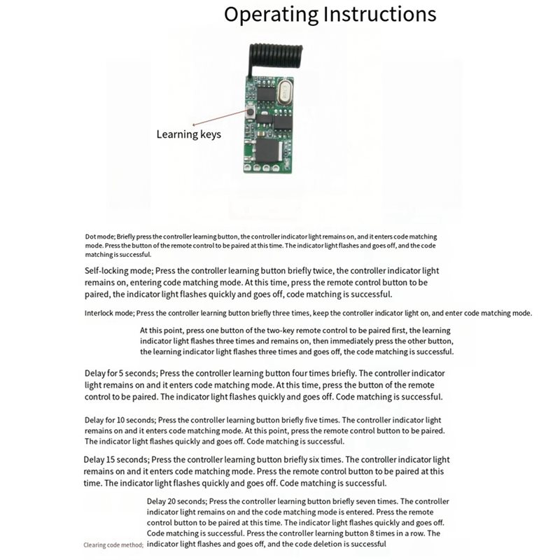 Y45A-для радиочастотного контр – обзор и цена 433Mhz Receiver Module