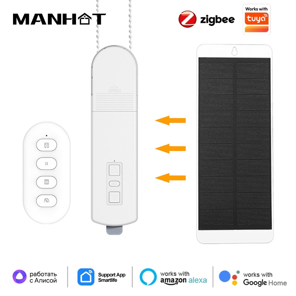 Умный мотор для штор Tuya Zigb – обзор и цена Home Automation Diy